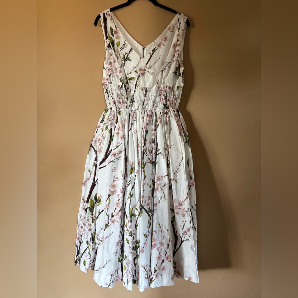 NWT Dolce & Gabbana Floral Cotton Dress